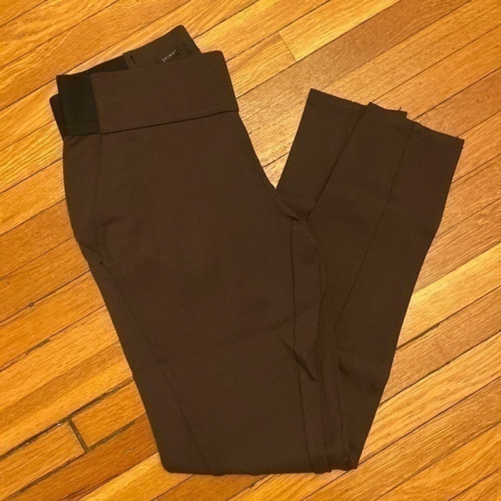 Simply Vera Vera Wang Brown Scuba Pant Leggings